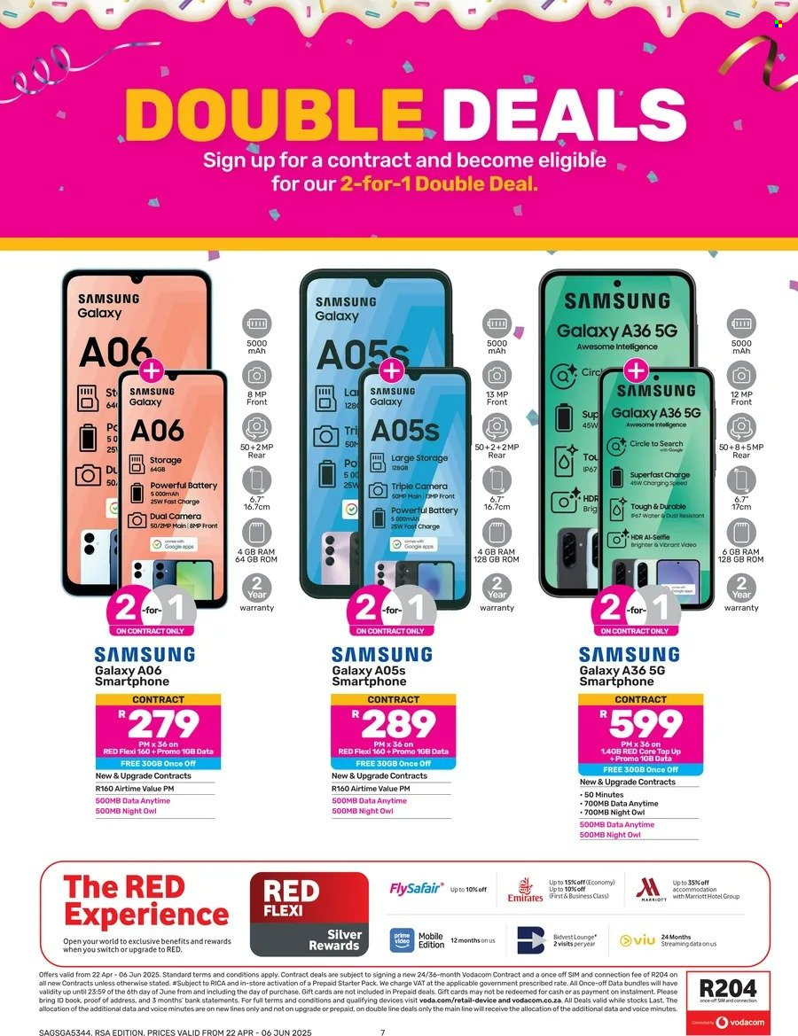 Game specials - 04.22.2025 - 06.06.2025. 