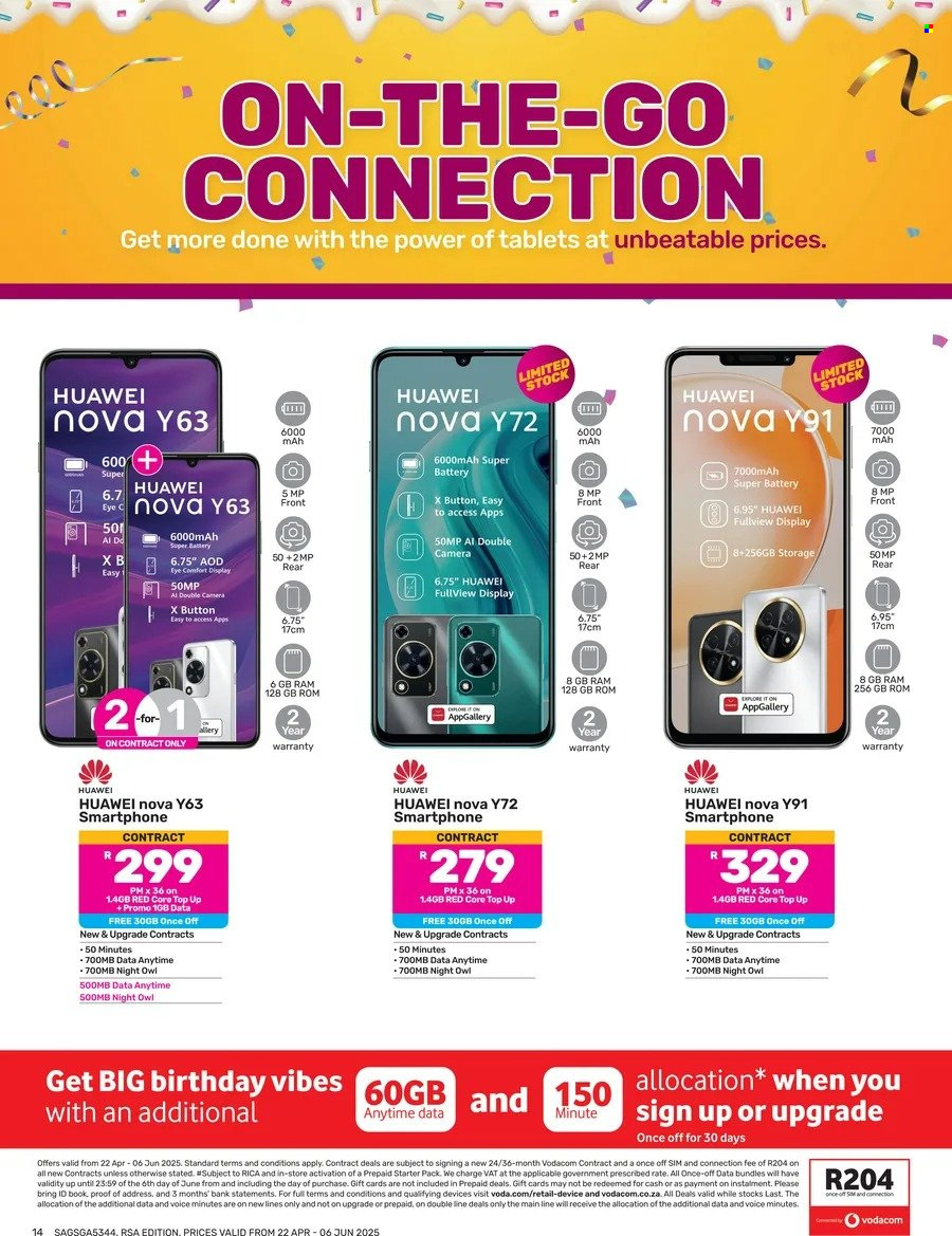 Game specials - 04.22.2025 - 06.06.2025. 