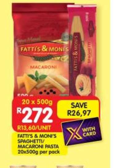 Fatti's & Moni's Spaghetti/Macaroni Pasta