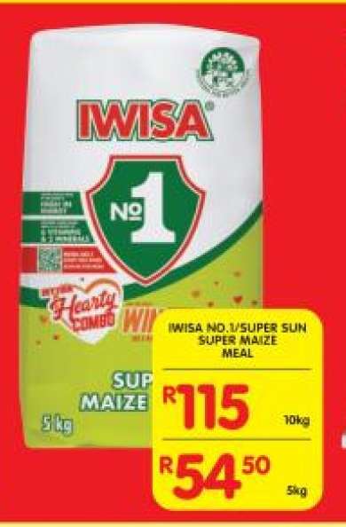 IWISA NO. 1/SUPER SUN SUPER MAIZE MEAL