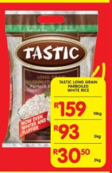 Tastic Long Grain Parboiled White Rice