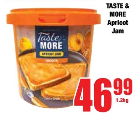 TASTE & MORE Apricot Jam