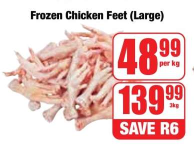 Frozen Chicken Feet (Large)