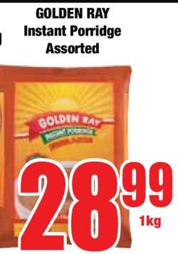 GOLDEN RAY Instant Porridge Assorted