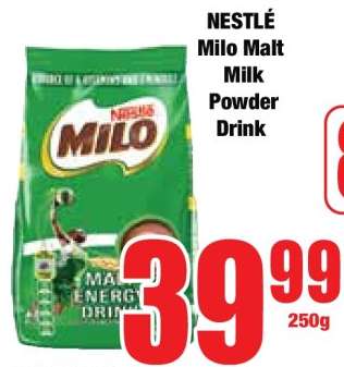 NESTLÉ Milo Malt Milk Powder Drink