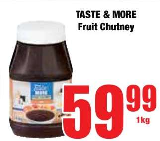 TASTE & MORE Fruit Chutney