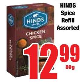HINDS Spice Refill Assorted