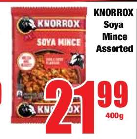KNORROX Soya Mince Assorted