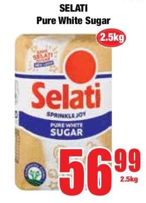 Selati Pure White Sugar
