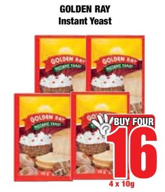 GOLDEN RAY Instant Yeast