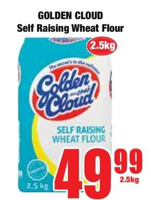 GOLDEN CLOUD SELF RAISING WHEAT FLOUR