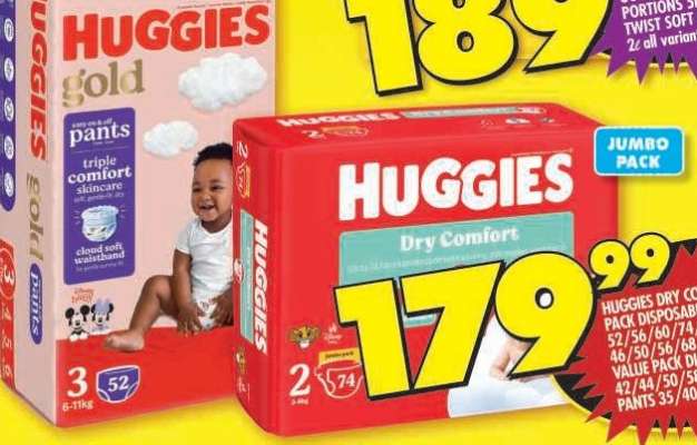 Huggies Dry Comfort