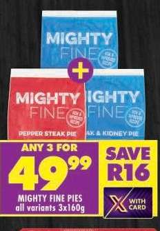 MIGHTY FINE PIES
