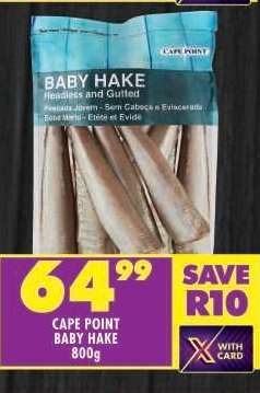 CAPE POINT BABY HAKE