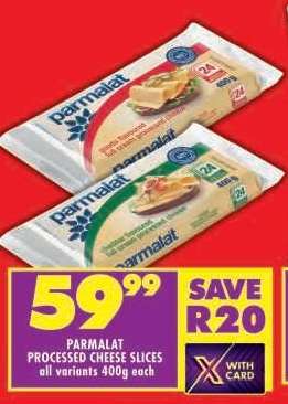 Parmalat Processed Cheese Slices