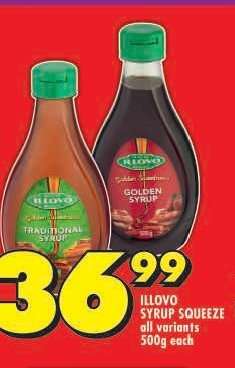 ILLOVO SYRUP SQUEEZE