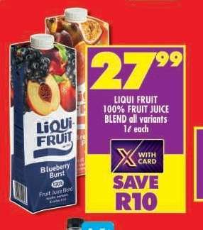 Liqui Fruit 100 % Fruit Juice Blend