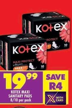 Kotex Maxi Sanitary Pads