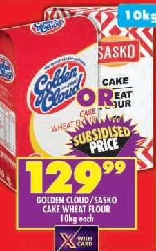 GOLDEN CLOUD/SASKO CAKE WHEAT FLOUR