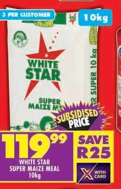 White Star Super Maize Meal-10Kg