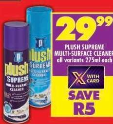 PLUSH SUPREME MULTI-SURFACE CLEANER
