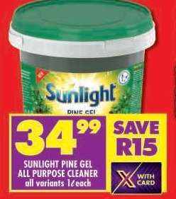 Sunlight Pine Gel