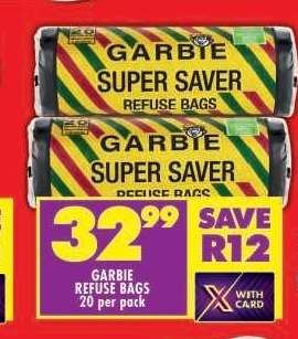 GARBIE REFUSE BAGS