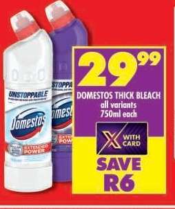Domestos Thick Bleach
