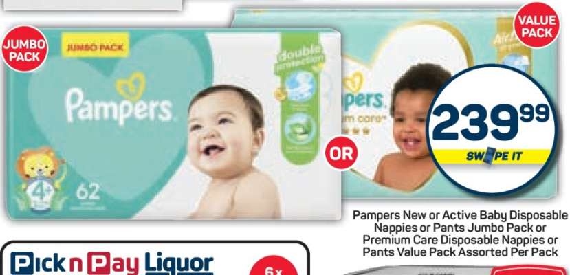 Pampers Jumbo Pack