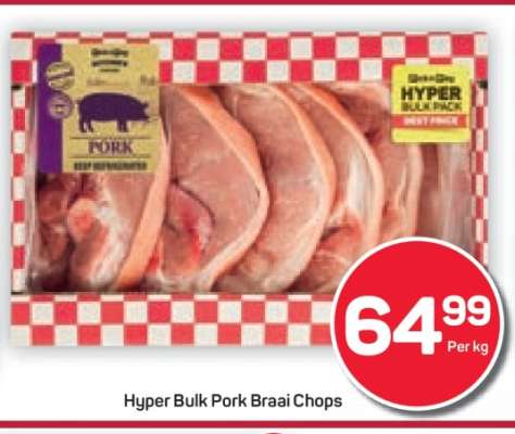 Hyper Bulk Pork Braai Chops