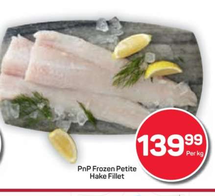 PnP Frozen Petite Hake Fillet