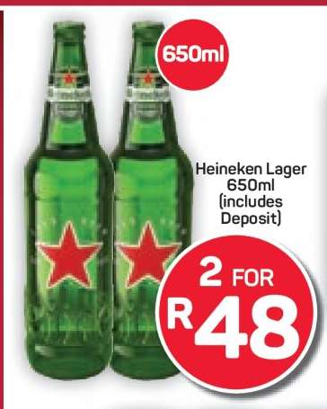 Heineken Lager 650ml