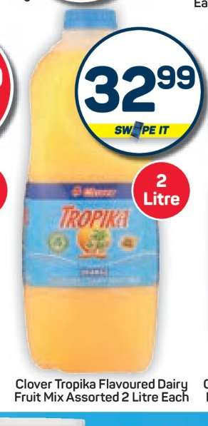 Clover Tropika Flavoured Dairy Fruit Mix