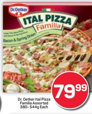 Dr. Oetker Ital Pizza Familia Assorted