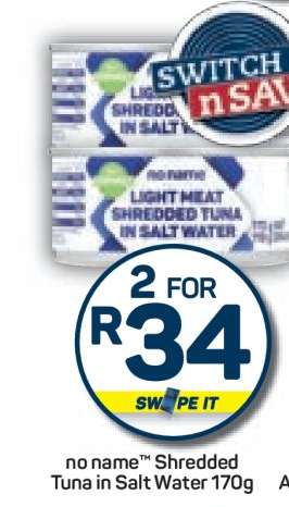 no name™ Shredded Tuna in Salt Water
