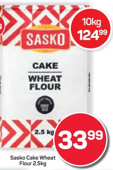 Sasko Cake Wheat Flour 2.5kg