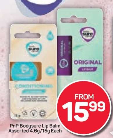 PnP Bodysure Lip Balm