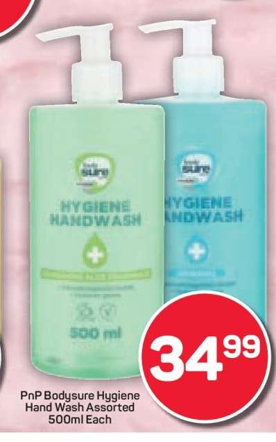 PnP Bodysure Hygiene Hand Wash Assorted