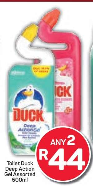 Toilet Duck Deep Action Gel Assorted 500ml