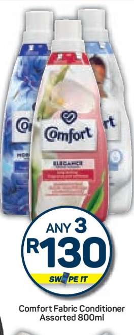 Comfort Fabric Conditioner Assorted 800ml