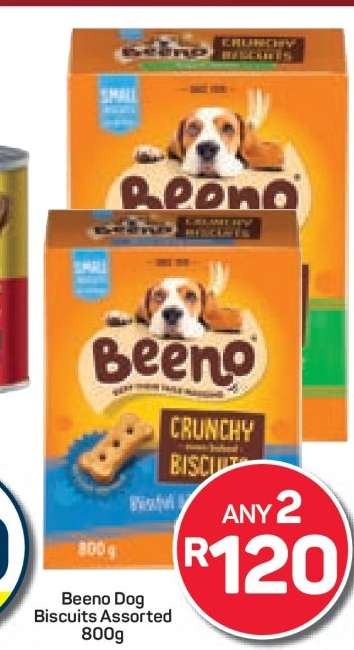 Beeno Dog Biscuits Assorted 800g