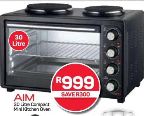 AIM 30 Litre Compact Mini Kitchen Oven
