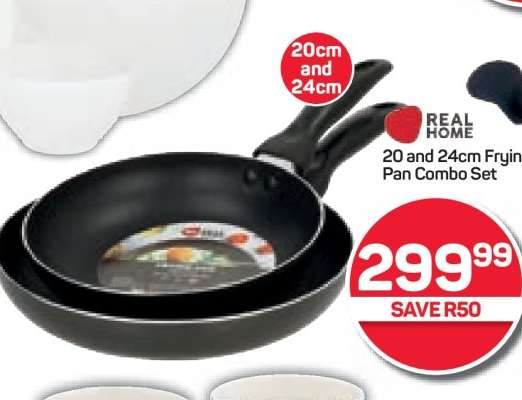 20 and 24cm Frying Pan Combo Set