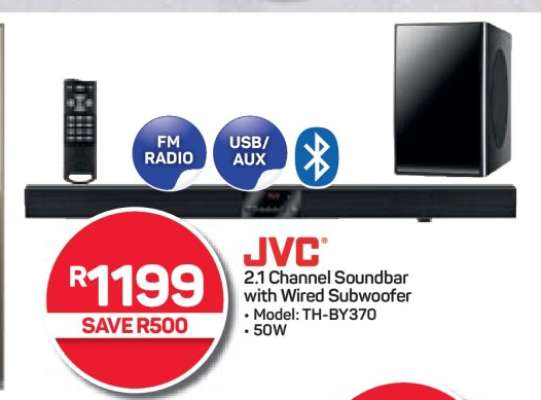 JVC 2.1 Channel Soundbar