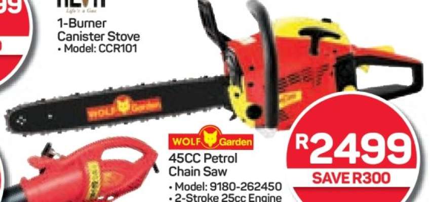 WOLF Garden 45CC Petrol Chain Saw