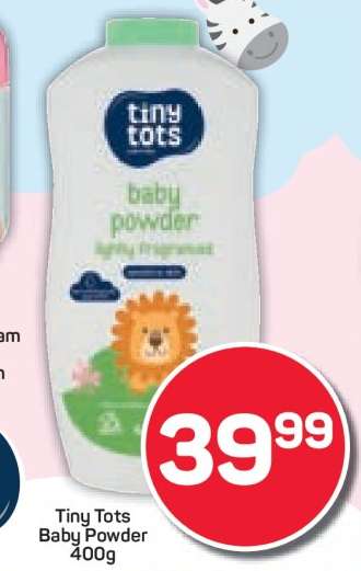 Tiny Tots Baby Powder