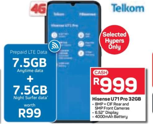 Hisense U71 Pro 32GB