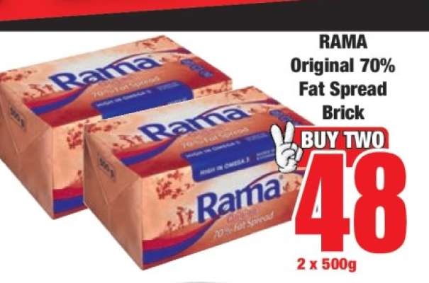Rama Original 70% Fat Spread Brick