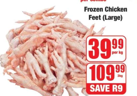 Frozen Chicken Feet (Large)
