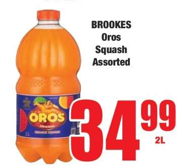 Brookes Oros Squash Assorted